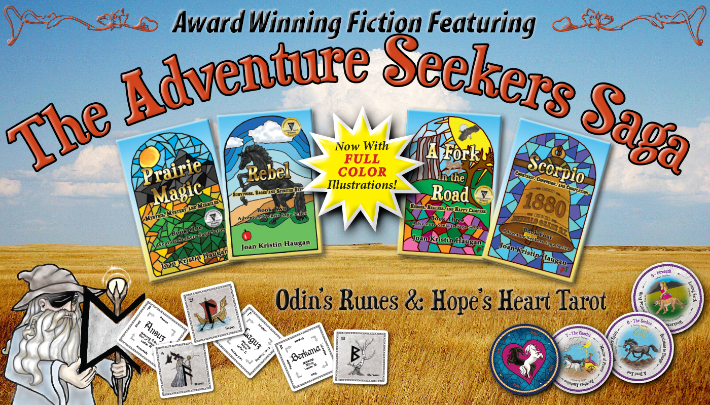 The Adventure Seekers Saga™ with Hope's Heart Tarot™ and Odin's Runes™