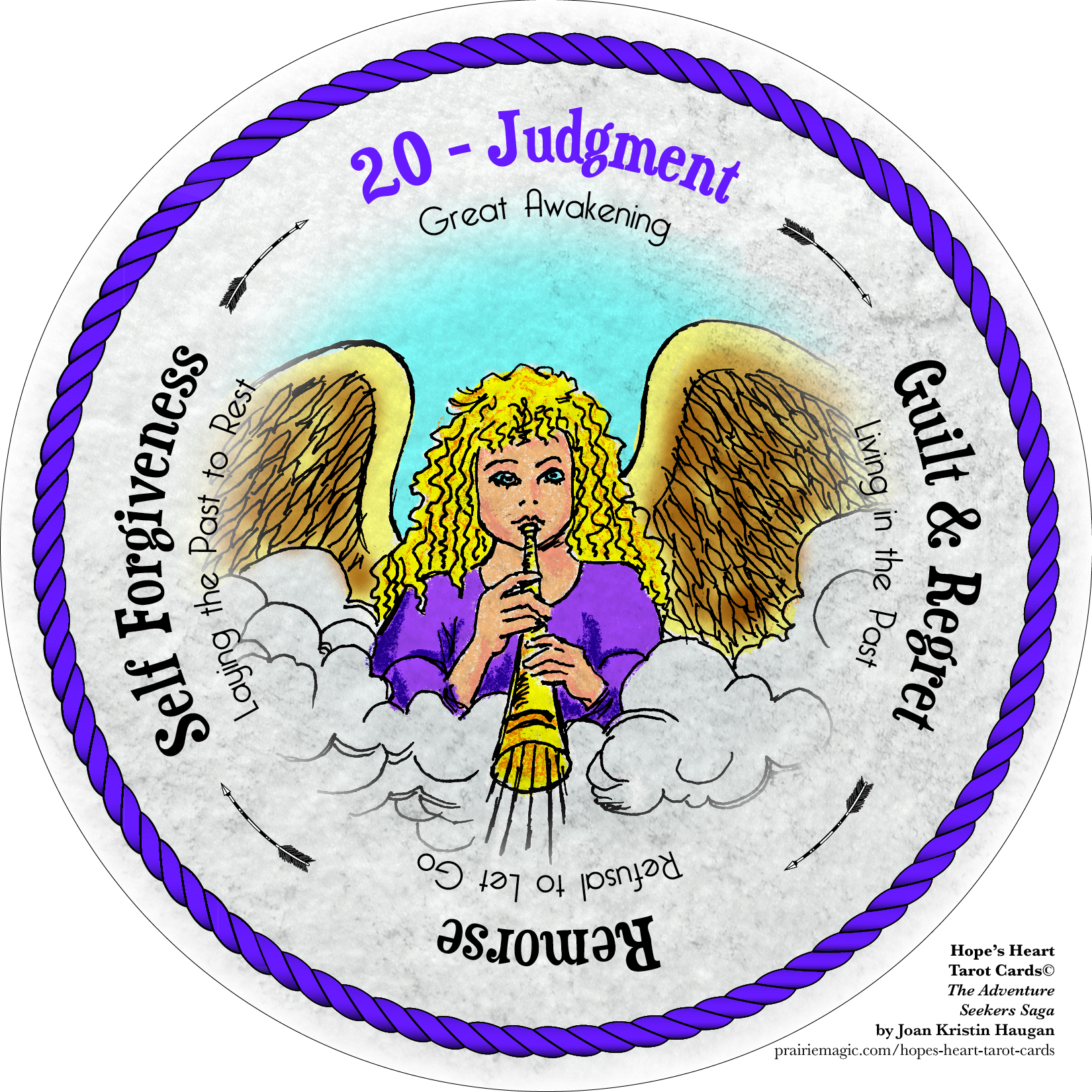 20 Judgment - Hope's Heart Tarot™